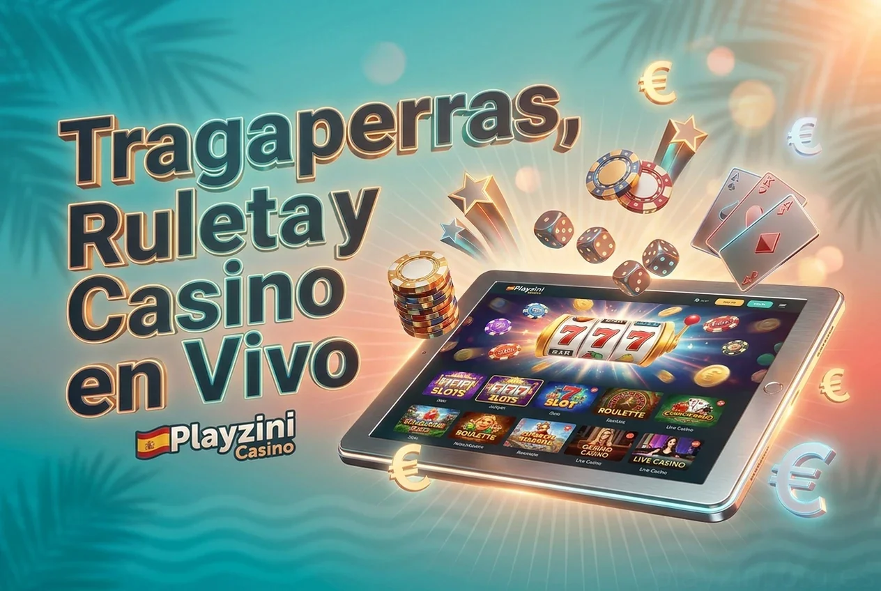 Tragaperras, Ruletay Casino en Vivo